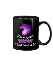 Unicorn Good Mom Cuss A Lot Mug thumbnail