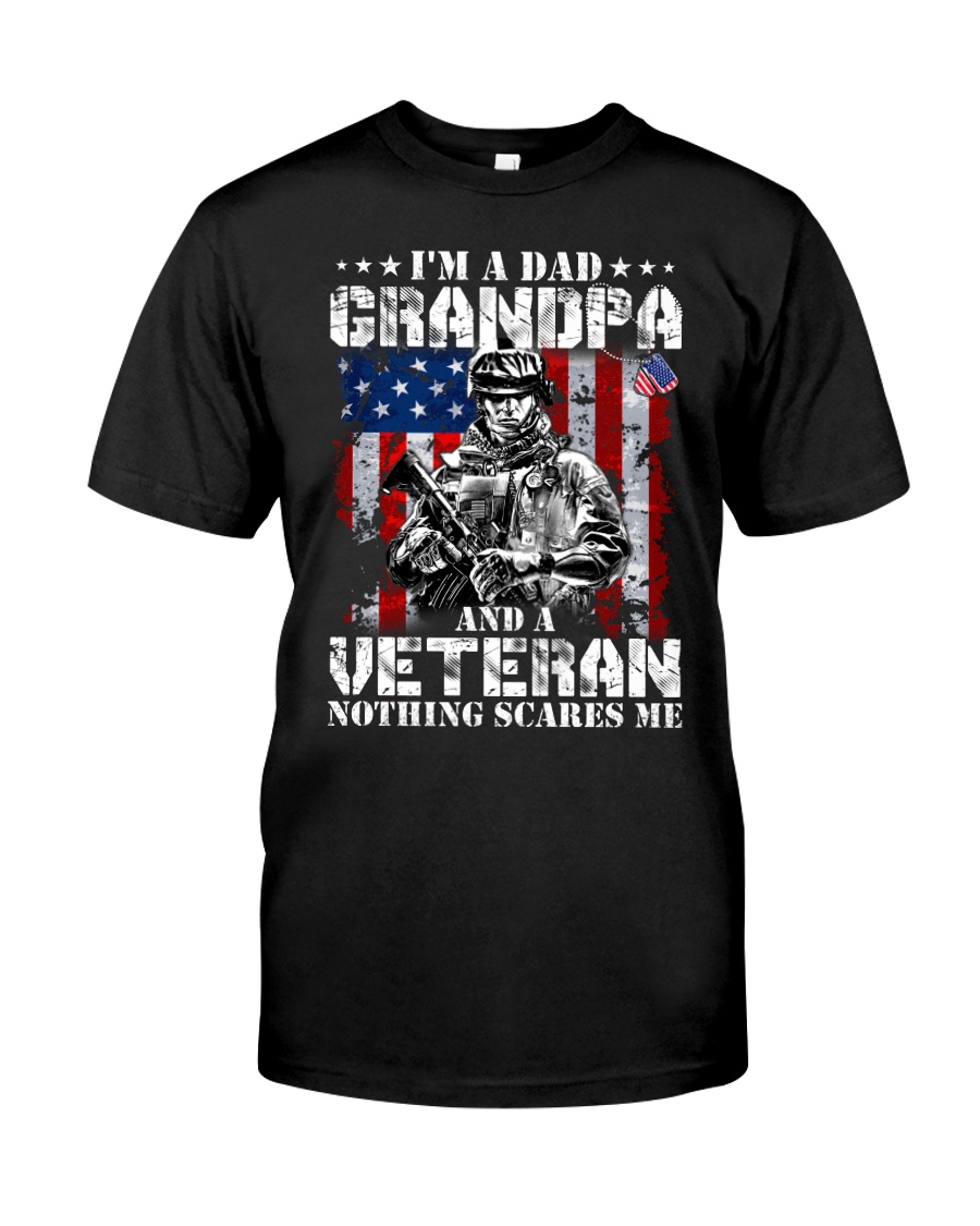 Veteran Grandpa pride Classic T-Shirt