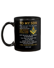 Freemason Near Or Far Apart Son Mug back