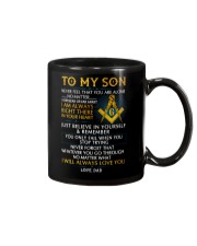 Freemason Near Or Far Apart Son Mug front
