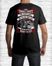 Trucker 3 sides Classic T-Shirt lifestyle-mens-crewneck-back-1