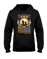 Trucker to my son mug Hooded Sweatshirt thumbnail