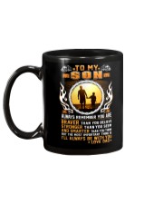 Trucker to my son mug Mug back