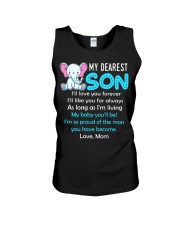 Elephant My Baby Son Unisex Tank tile