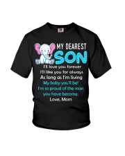 Elephant My Baby Son Youth T-Shirt tile