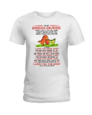 Dinosaur Girlfriend I Love You Most Ladies T-Shirt thumbnail