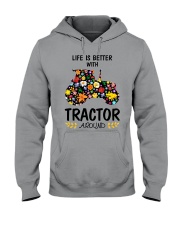 Farmer Tractor Life is better Hooded Sweatshirt thumbnail