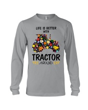 Farmer Tractor Life is better Long Sleeve Tee thumbnail