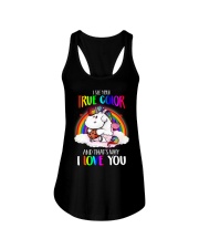 I See Your True Color Ladies Flowy Tank thumbnail