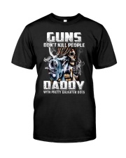 Daddy With Pretty Daughter Classic T-Shirt front