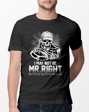 Trucker Mr Right shirt Classic T-Shirt lifestyle-mens-crewneck-front-13