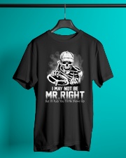 Trucker Mr Right shirt Classic T-Shirt lifestyle-mens-crewneck-front-3