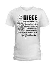 Unicorn Auntie Loves You Ladies T-Shirt thumbnail
