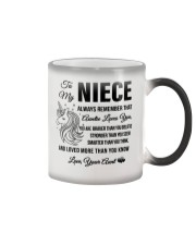 Unicorn Auntie Loves You Color Changing Mug thumbnail