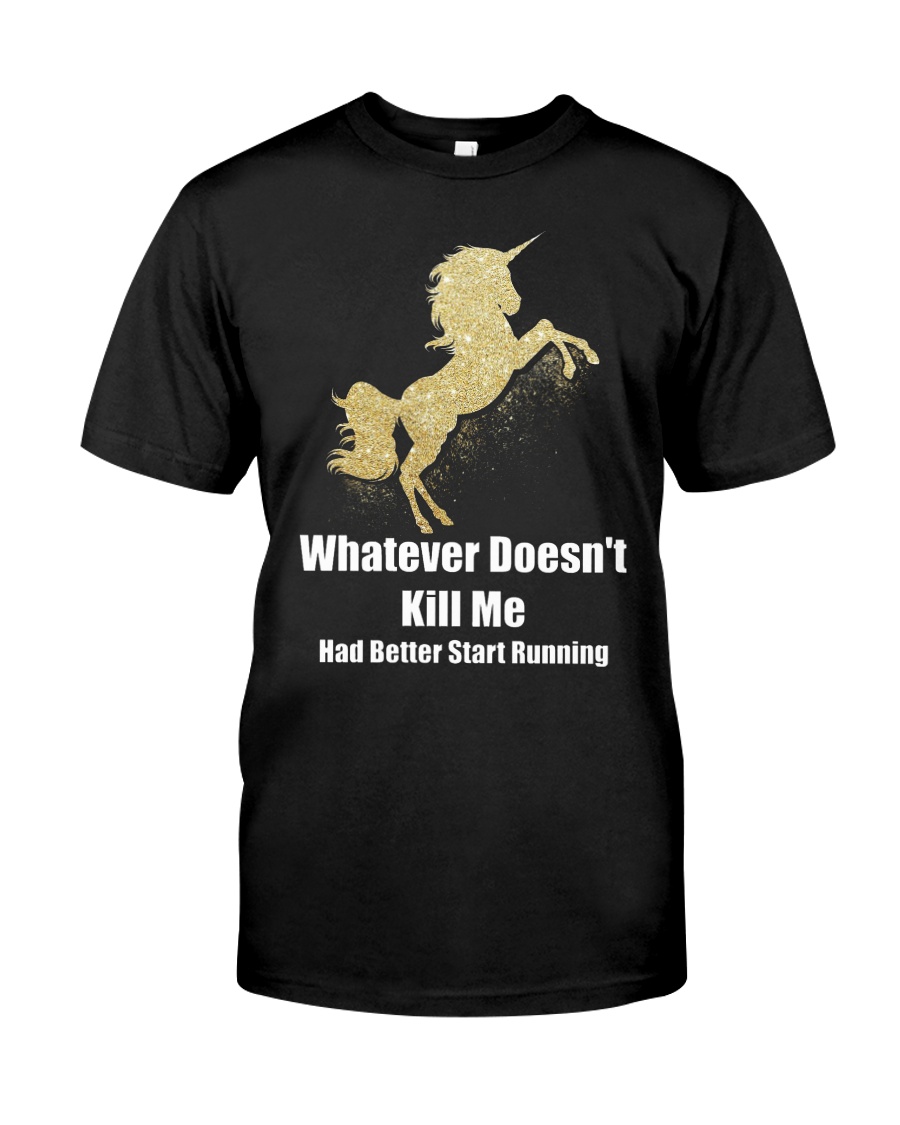 Unicorn Better Start Running Classic T-Shirt