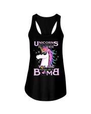 Unicorns Are Fragile Like A Bomb Ladies Flowy Tank thumbnail