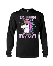 Unicorns Are Fragile Like A Bomb Long Sleeve Tee thumbnail