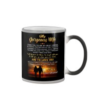 Faithful Partner True Love Wife Fishing Color Changing Mug thumbnail