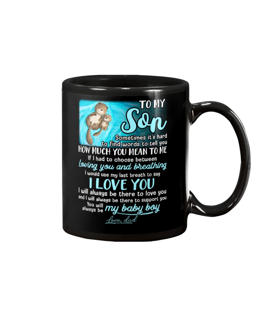 Otter Son Last Breath To Say Love Mug