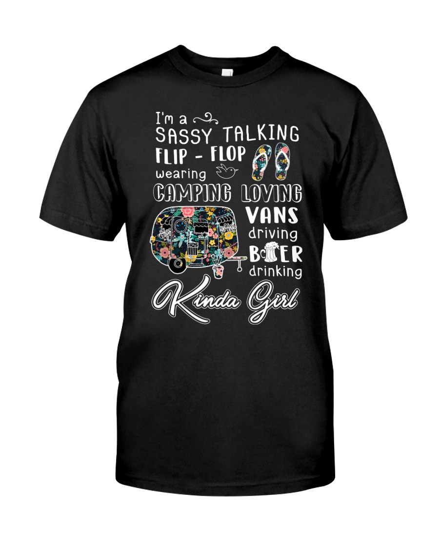 Camping kinda girl Classic T-Shirt