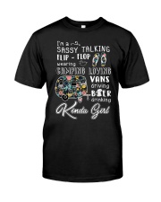 Camping kinda girl Classic T-Shirt front