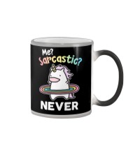 Unicorn Sarcastic T-shirt Color Changing Mug thumbnail
