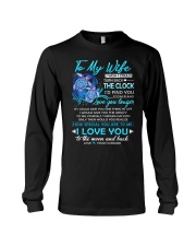 Turtle Wife Clock Ability Moon Long Sleeve Tee thumbnail