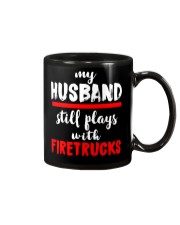 Firefighter My Husband Still Plays With The Trucks Mug thumbnail