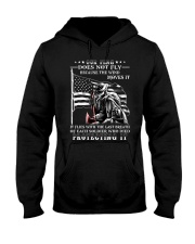 Our Flag Firefighter Protecting It Hooded Sweatshirt thumbnail