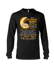 Sloth Girlfriend Clock Ability Moon Long Sleeve Tee thumbnail