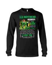 Farmer Boyfriend Clock Ability Moon Long Sleeve Tee thumbnail