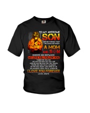 Firefighter The Bond Between Son Mom Youth T-Shirt thumbnail
