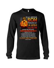 Firefighter The Bond Between Son Mom Long Sleeve Tee thumbnail