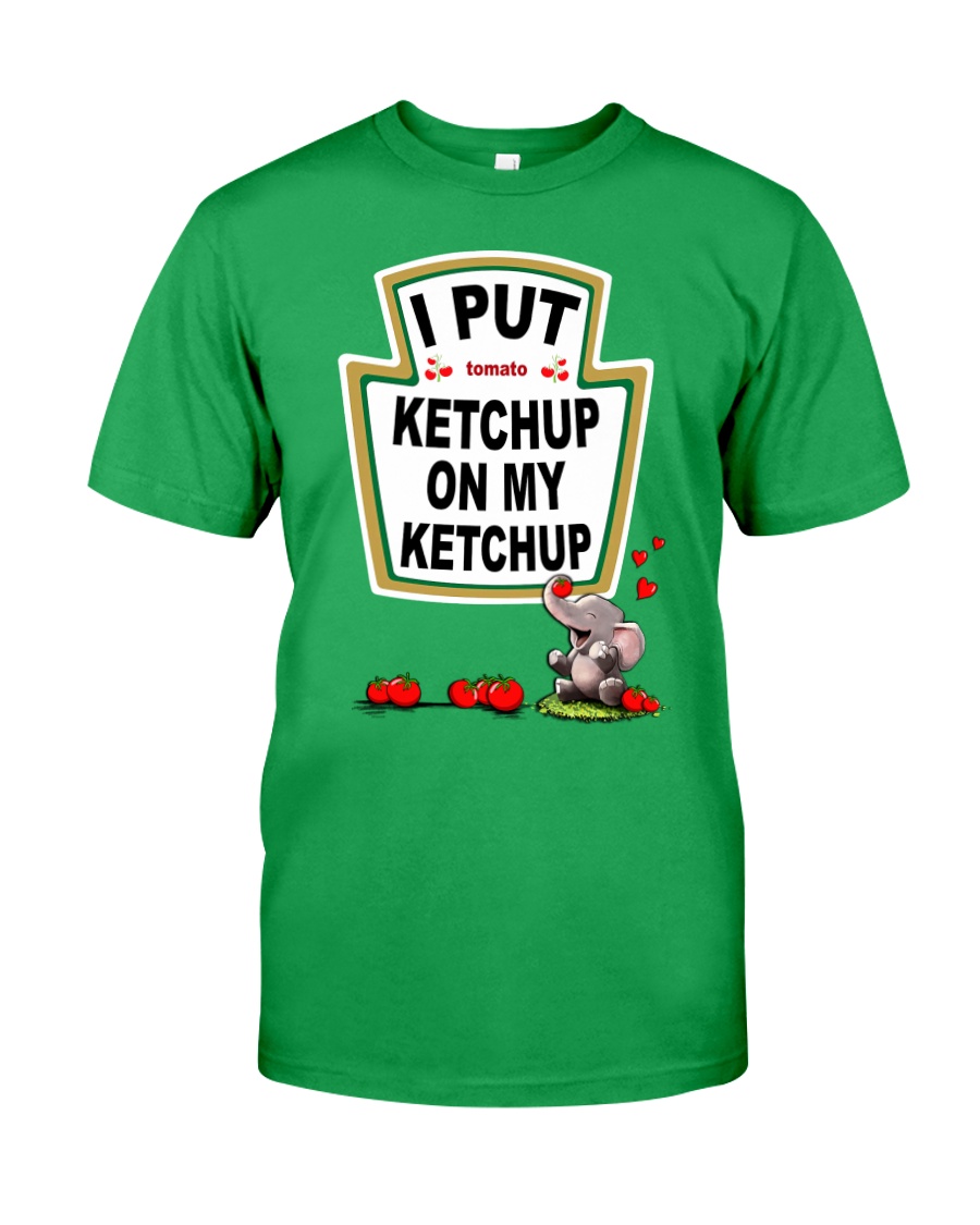 Elephant Tomato Ketchup Classic T-Shirt