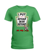 Elephant Tomato Ketchup Ladies T-Shirt thumbnail