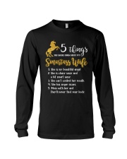 Unicorn Wife 5 Things T-shirt Long Sleeve Tee thumbnail