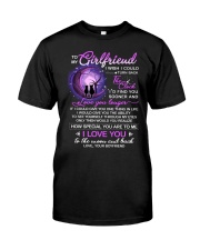 Cat Girlfriend Clock Ability Moon Classic T-Shirt thumbnail