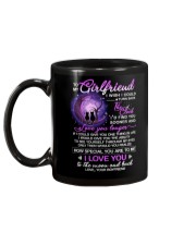 Cat Girlfriend Clock Ability Moon Mug back