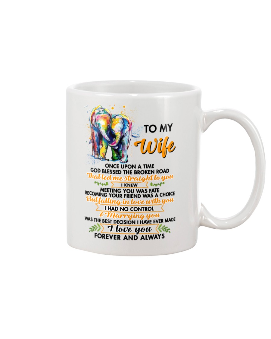 God Blessed The Broken Road Mug