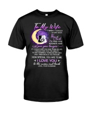 Cat Wife Clock Ability Moon Classic T-Shirt thumbnail