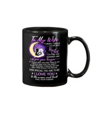 Cat Wife Clock Ability Moon Mug front