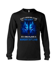 Don't Judge Me Wolf Long Sleeve Tee thumbnail