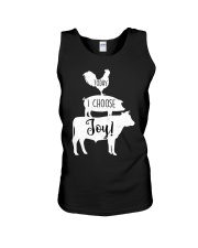 Farmer today I choose joy Unisex Tank thumbnail