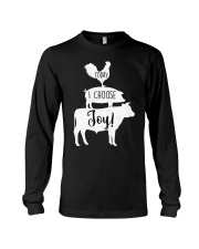 Farmer today I choose joy Long Sleeve Tee thumbnail