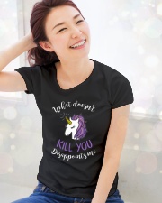 Unicorn Disappoints Me T-shirt Ladies T-Shirt lifestyle-holiday-womenscrewneck-front-1
