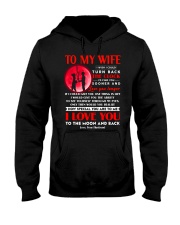 Fishing Wife Clock Ability Moon Hooded Sweatshirt thumbnail