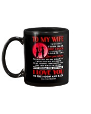 Fishing Wife Clock Ability Moon Mug back