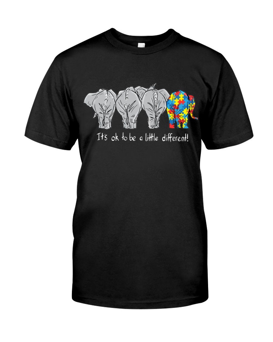 Autism Ok To Be A Little Different Classic T-Shirt