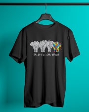 Autism Ok To Be A Little Different Classic T-Shirt lifestyle-mens-crewneck-front-3