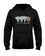 Autism Ok To Be A Little Different Hooded Sweatshirt thumbnail